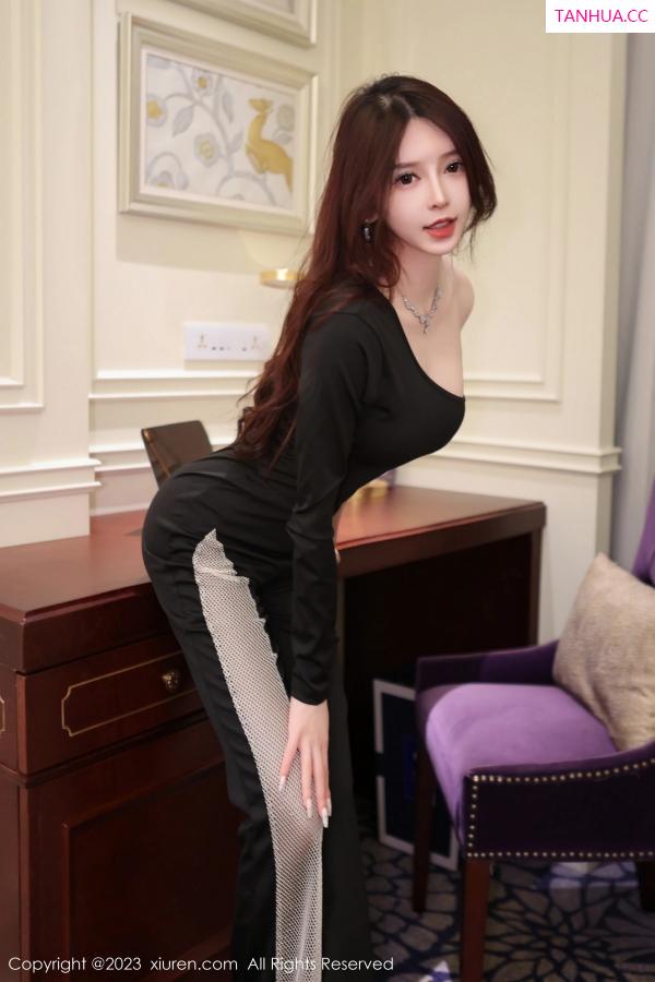 吴玉 玉兔miki [XiuRen]高清写真图 2023.03.15 No.6417 玉兔miki 休闲美腿第22张图片